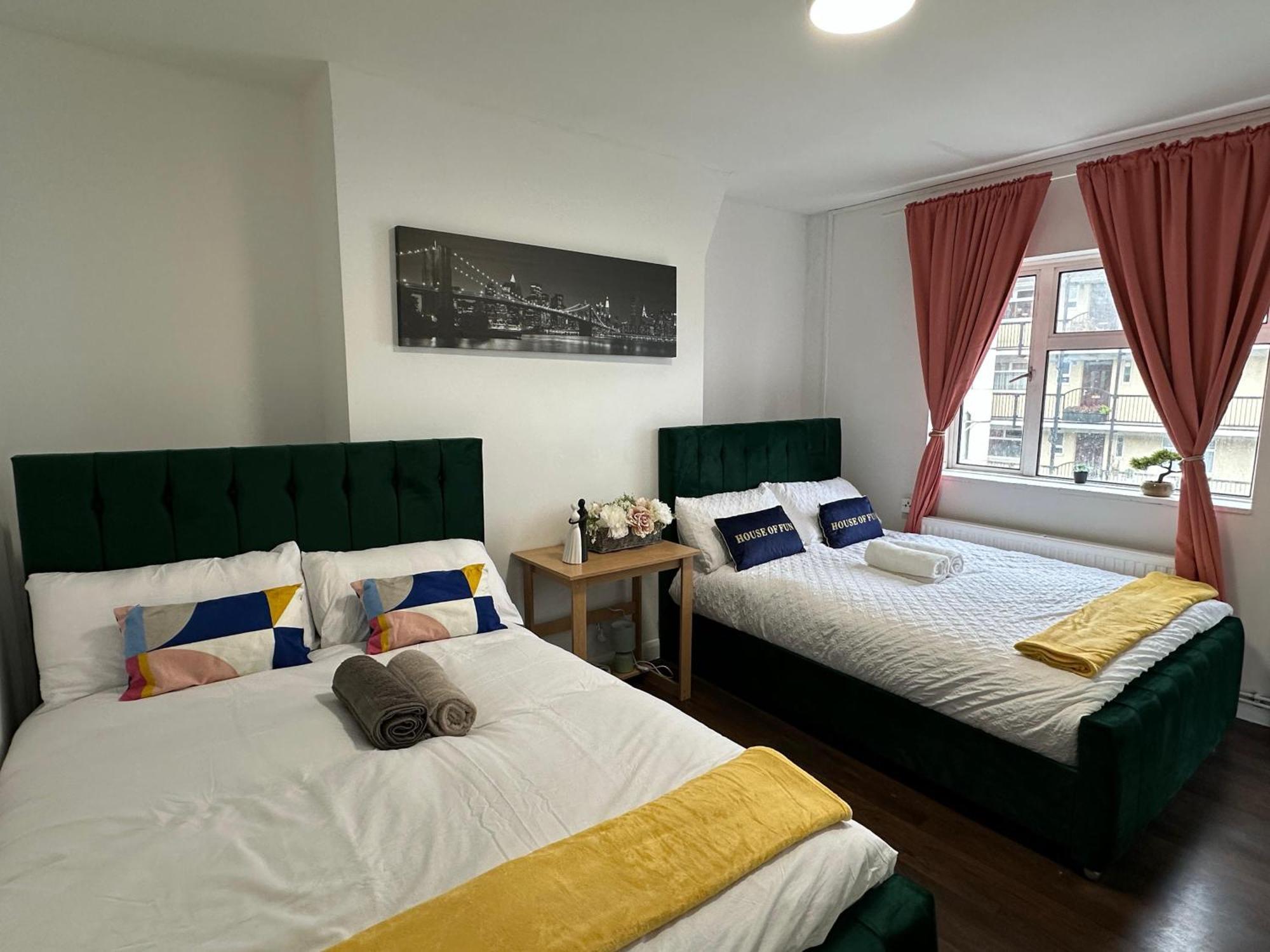 Lovely 1bedroom For 6ppl In Whitechapel, 1min Away To Dlr Station Apartament *